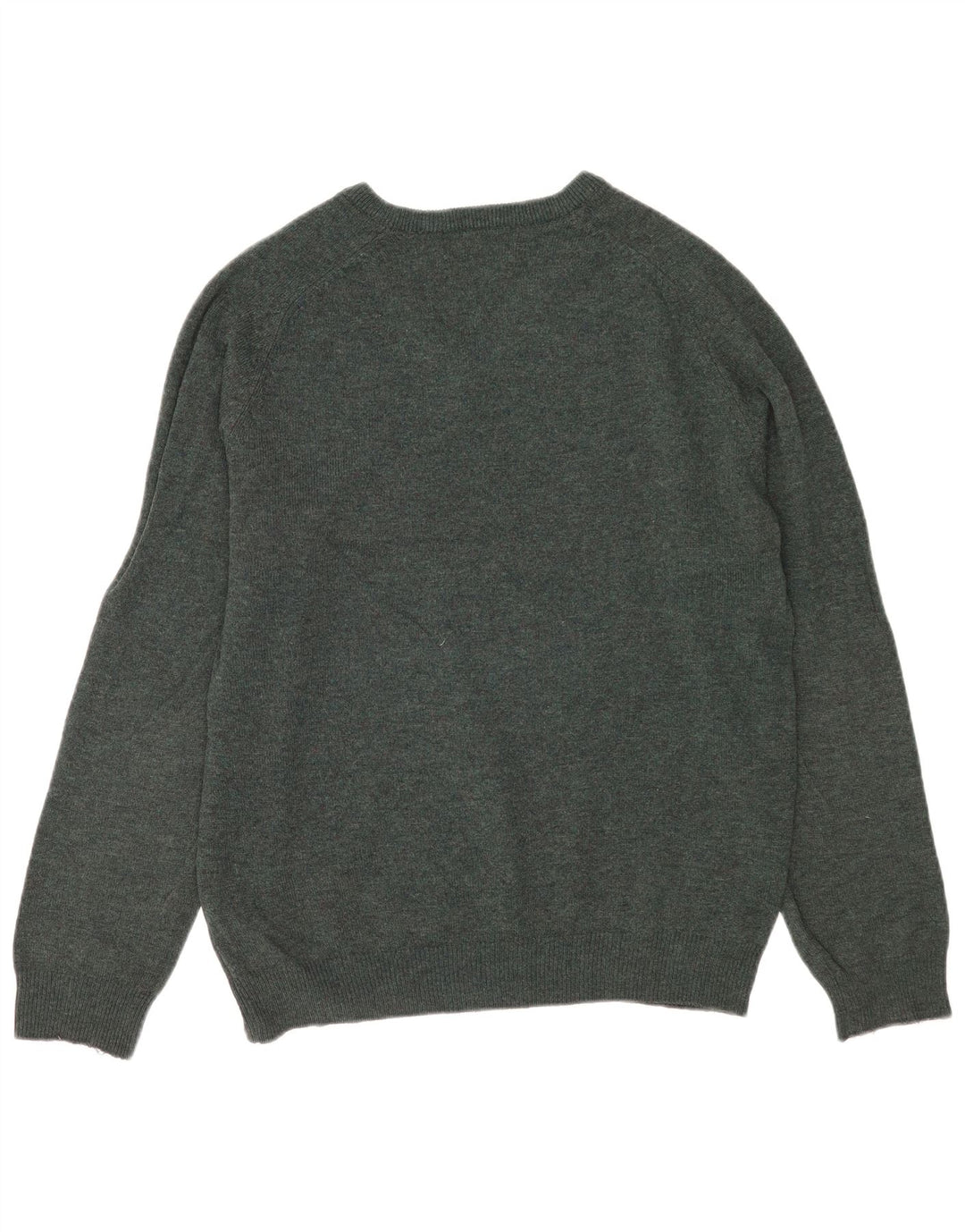 Marks & Spencer Suéter tipo jersey de gran tamaño con cuello en V para mujer UK 46 Grande Verde