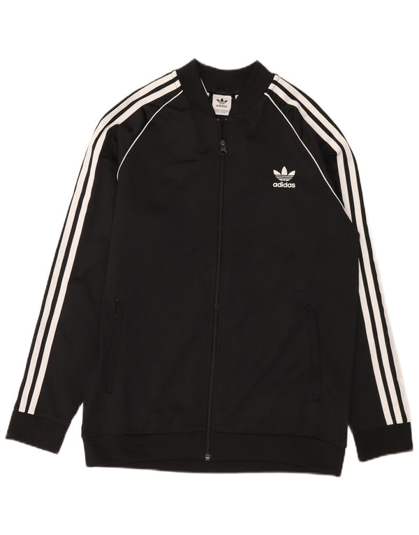 Adidas Chaqueta Chándal Niño 15-16 Años Negro Poliéster