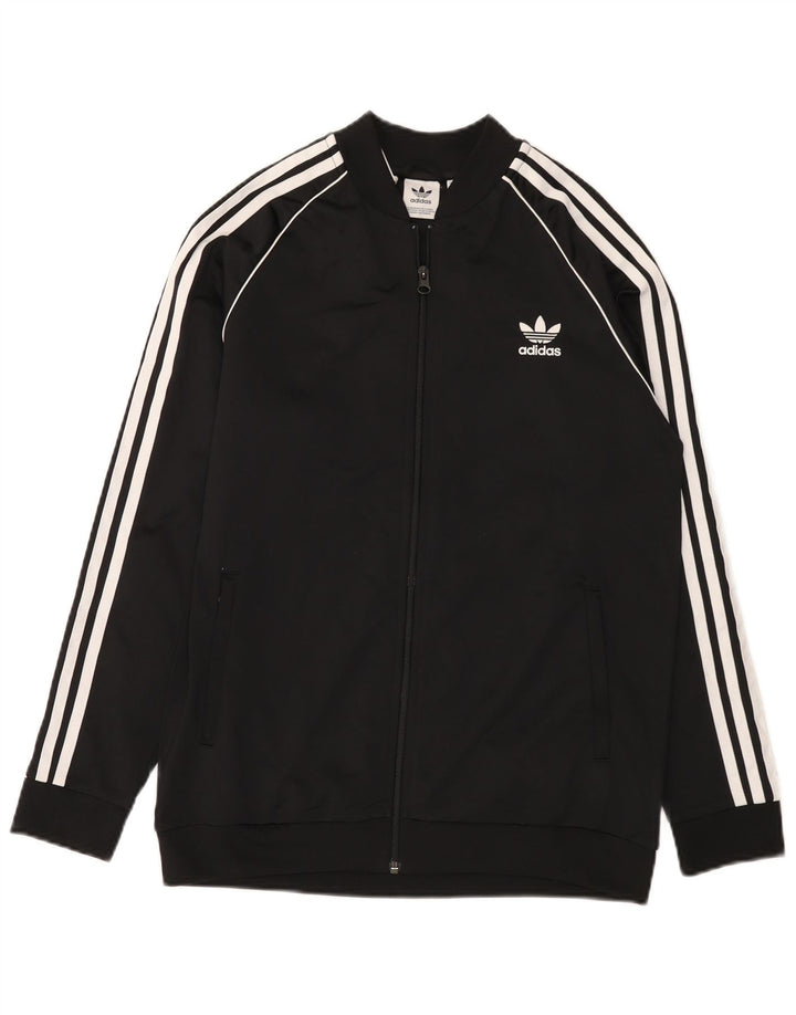 Adidas Chaqueta Chándal Niño 15-16 Años Negro Poliéster