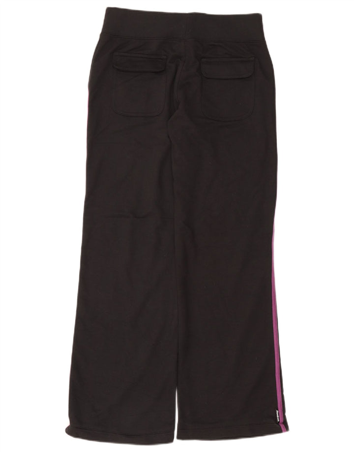Reebok Pantalones de chándal para mujer UK 10 Small Black Cotton