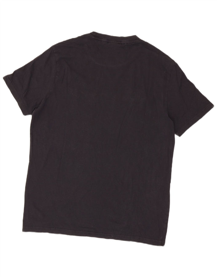 CHAMPION Camiseta gráfica para hombre Top grande negro