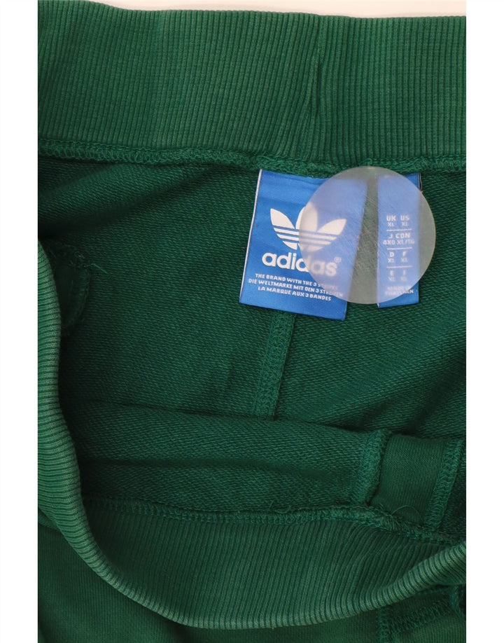 ADIDAS Pantalón Chándal Hombre Joggers XL Algodón Verde