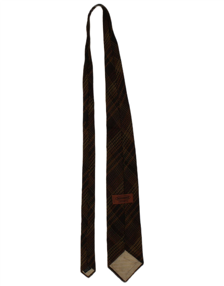 Corbata Missoni Hombre Cravatte Talla Única Seda Marrón
