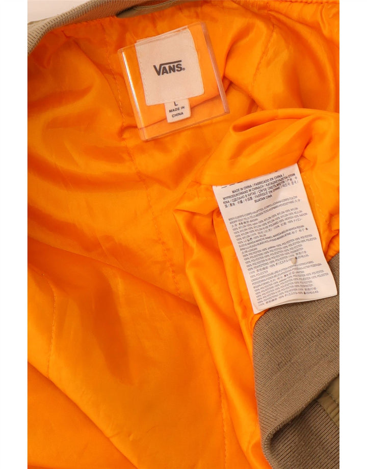 VANS Chaqueta Bomber para Niños 12-13 Años Grande Caqui Nylon