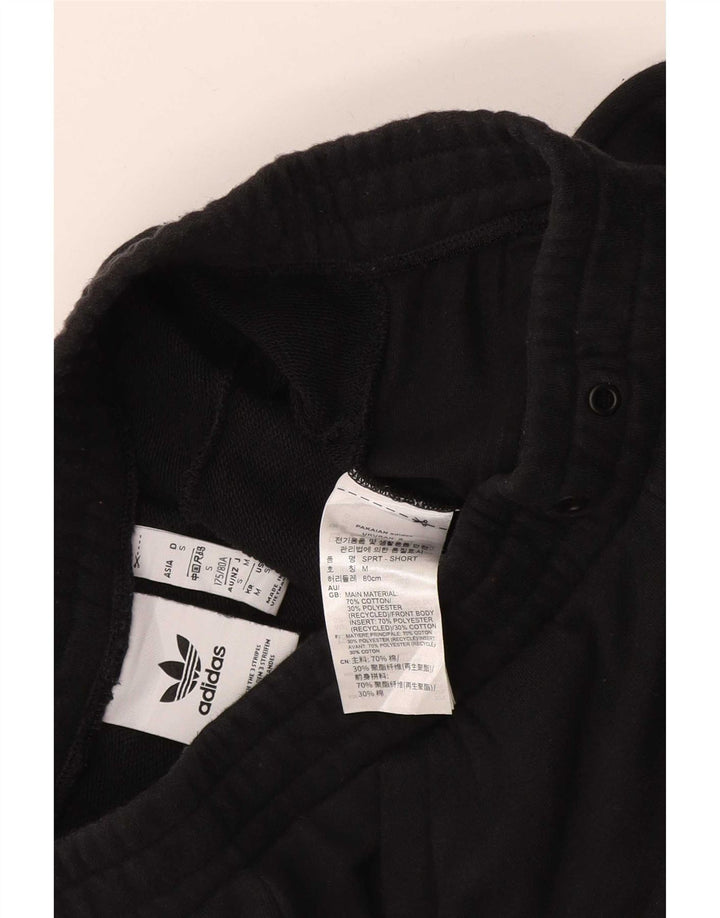 Adidas Hombre Pantalones Cortos Deportivos Pequeño Algodón Negro