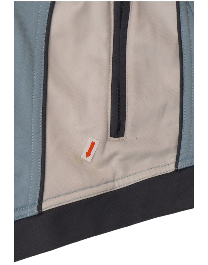 LOTTO Chaqueta de chándal para mujer UK 20 2XL Azul Colorblock