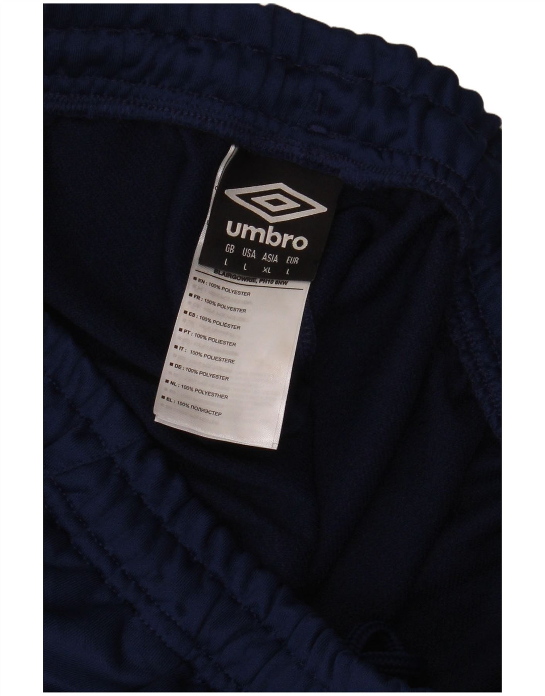 Umbro Brentford FC - Pantalón de chándal para hombre, color azul marino, poliéster