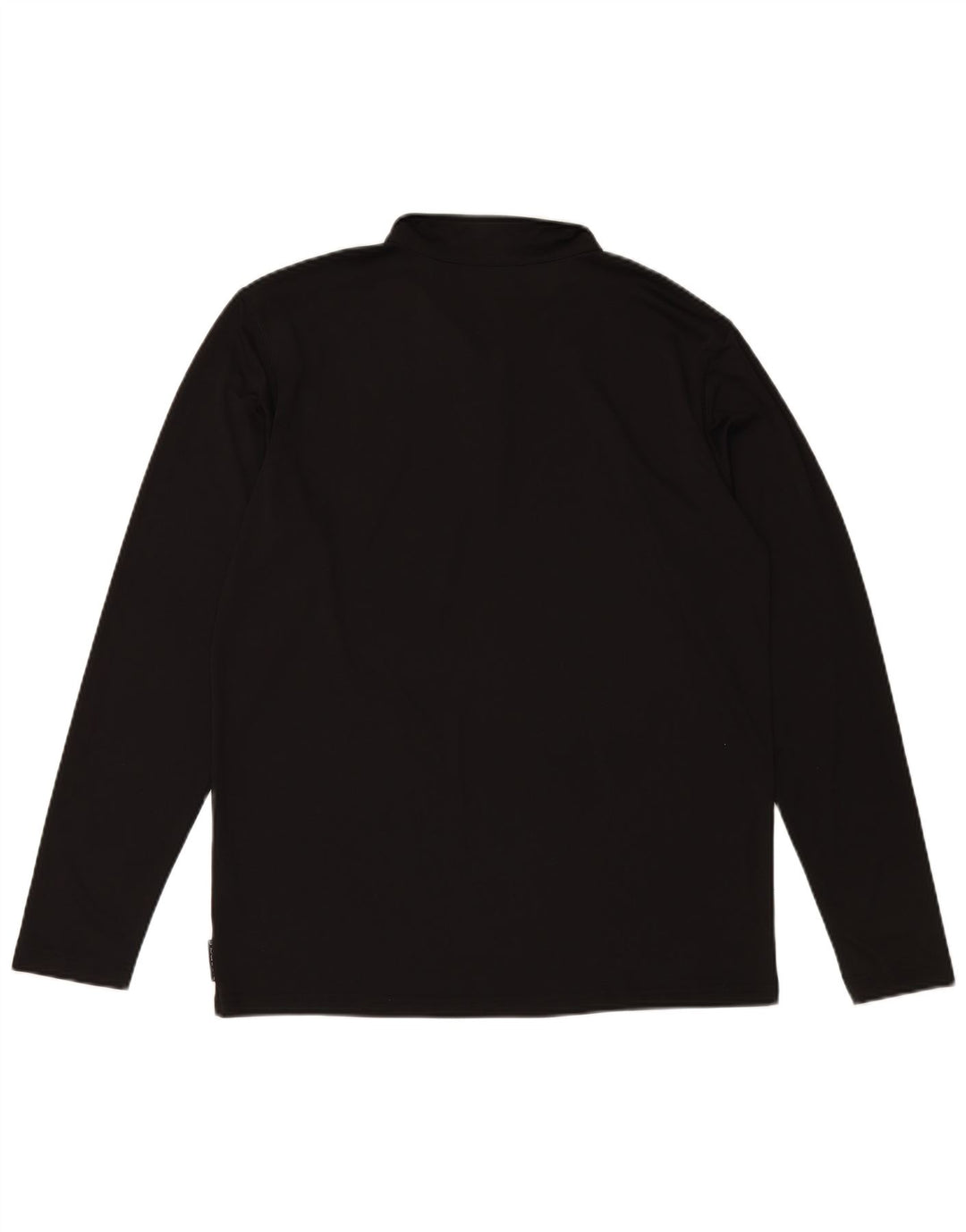 DKNY - Chándal con cremallera y cuello para hombre, talla grande, poliéster negro
