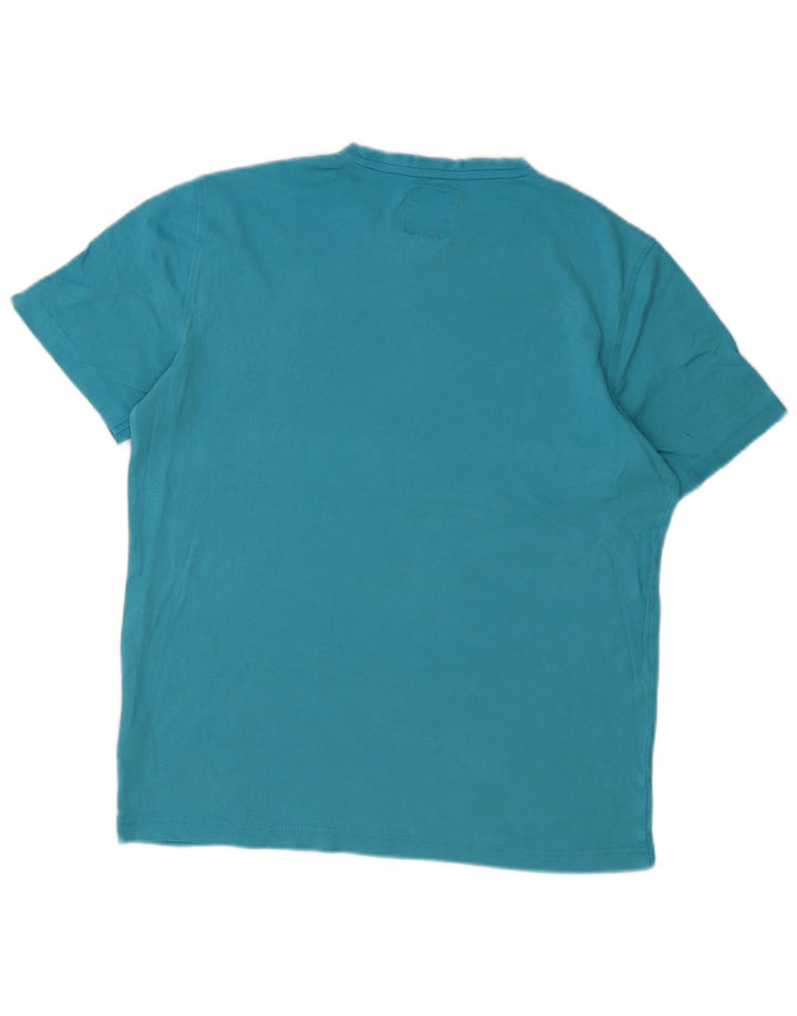 Crew Clothing Camiseta para hombre Top Algodón azul medio