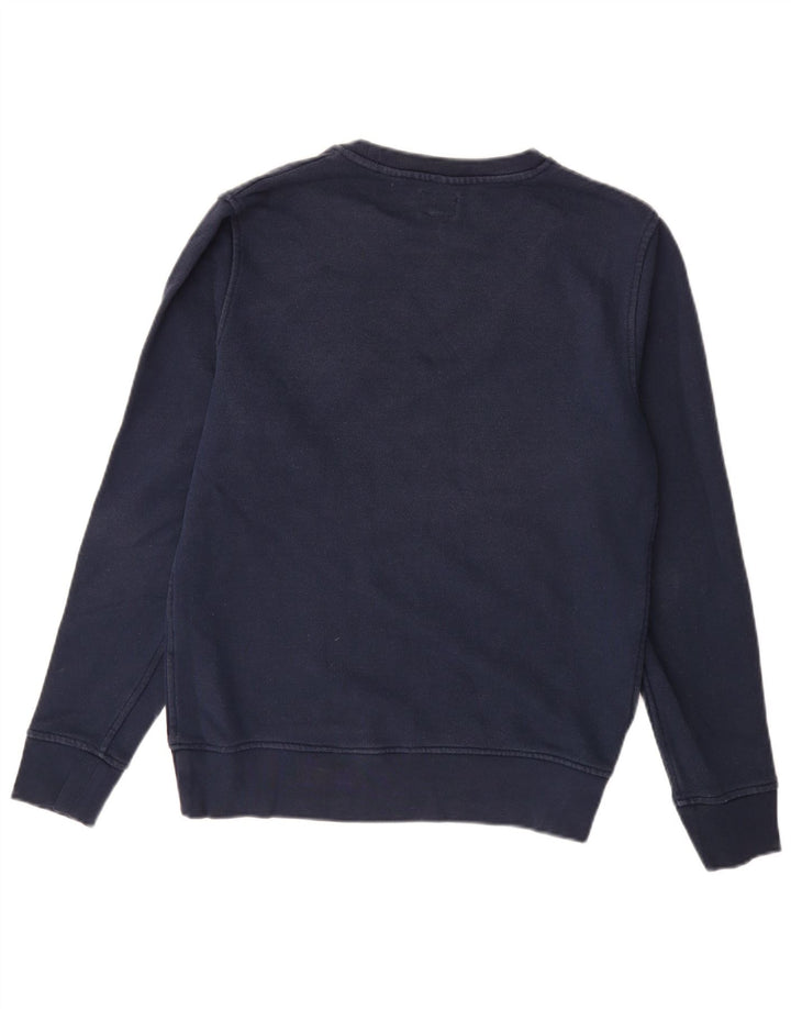 LEVI'S Hombre Sudadera Jumper Small Azul Marino Algodón