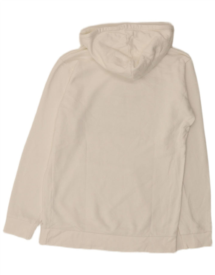 Adidas Hombre Graphic Sudadera con Capucha Jersey Pequeño Blanco
