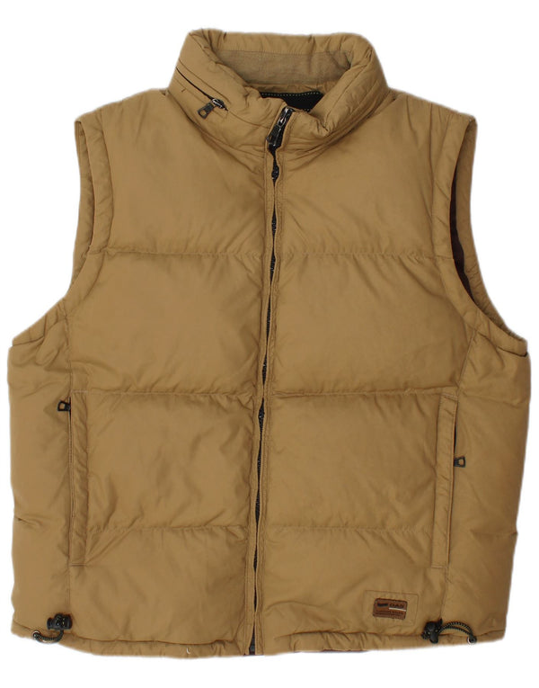 Chaleco acolchado con capucha para hombre Gas UK 40 Large Brown
