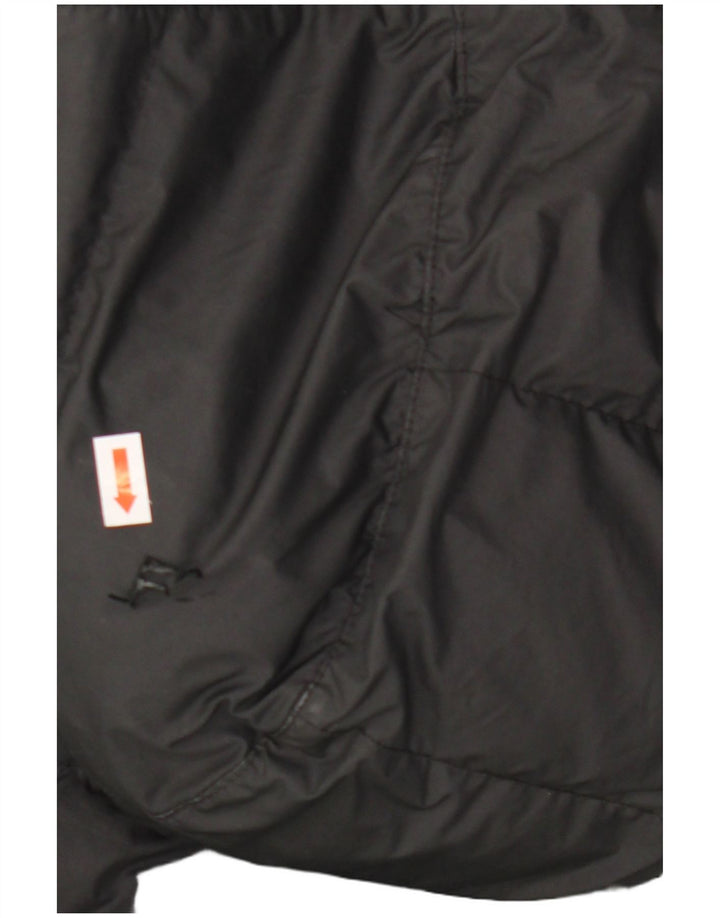 Nike Chaqueta acolchada con capucha para niño 13-14 años XL Negro Poliéster