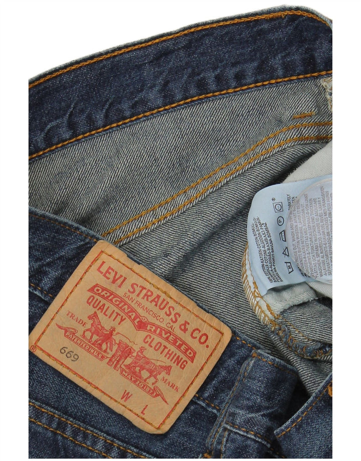 Levi's Mujer 669 Falda Vaquera W32 Grande Algodón Azul