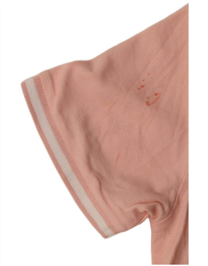 Polo Penguin Hombre Algodón Rayas Rosa Pequeño