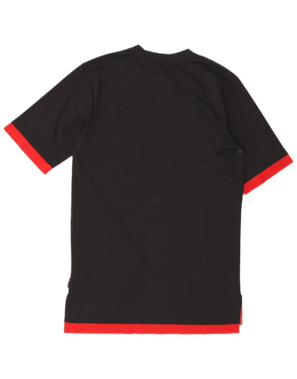 Jordan - Camiseta para hombre, parte superior mediana, color negro, poliéster