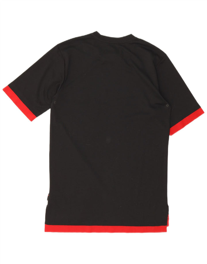 Jordan - Camiseta para hombre, parte superior mediana, color negro, poliéster