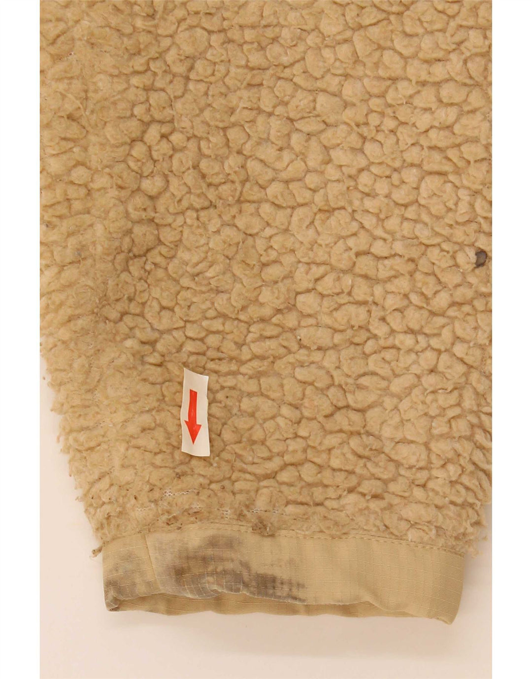 Urban Outfitters Chaqueta polar para hombre UK 36 Small Beige Poliéster