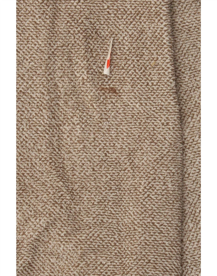 Weird Fish Chándal para hombre Chaqueta superior Poliéster moteado marrón grande