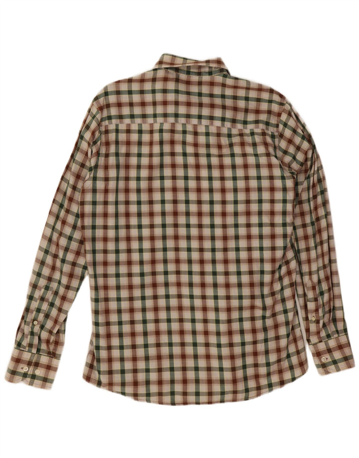 Americanino Camisa Hombre Grande Cuadros Multicolor Algodón