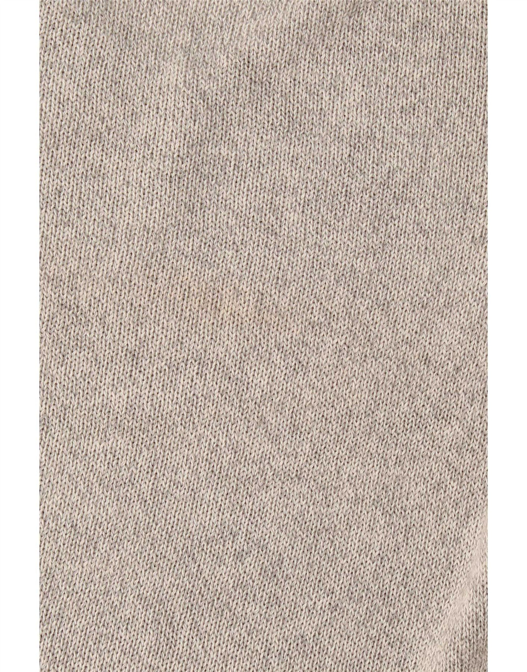Massimo Dutti Jersey Mujer con Cuello en V UK 44 Algodón Moteado Gris Medio