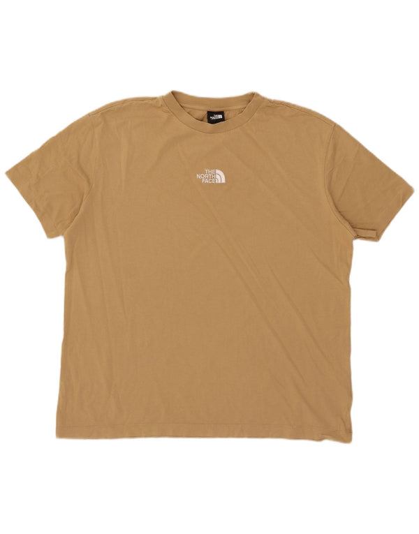 The North Face Camiseta con gráfico de ajuste holgado para mujer UK 44 Caqui mediano
