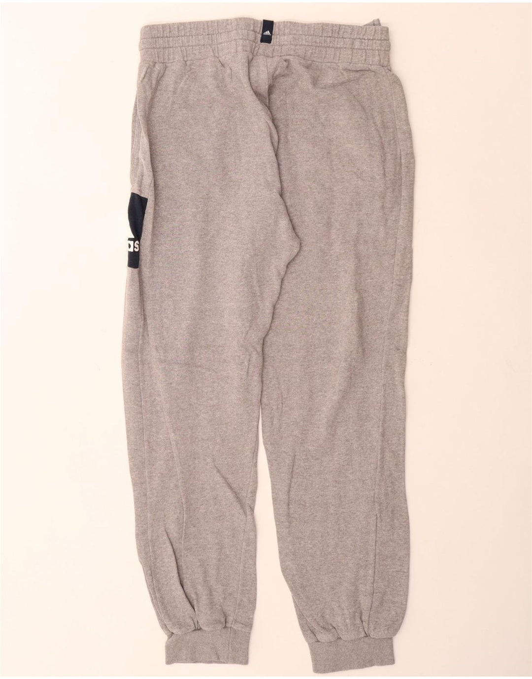 Adidas Mens Tracksuit Trousers Joggers UK 40/42 Medium Grey Colourblock