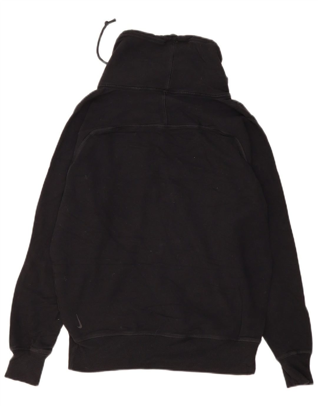 Nike - Sudadera extragrande para mujer, talla 6, XS, algodón negro