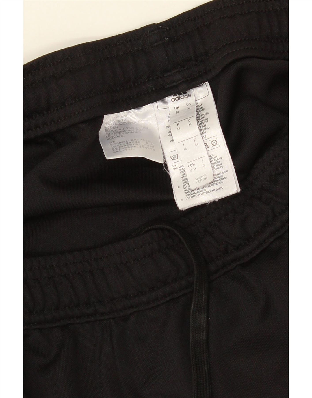 Pantalón De Chándal Adidas Hombre Mediano Negro Poliéster