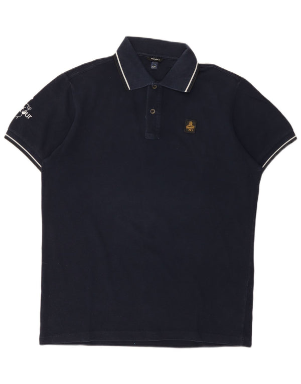 Refrigiwear Polo Hombre XL Algodón Azul Marino