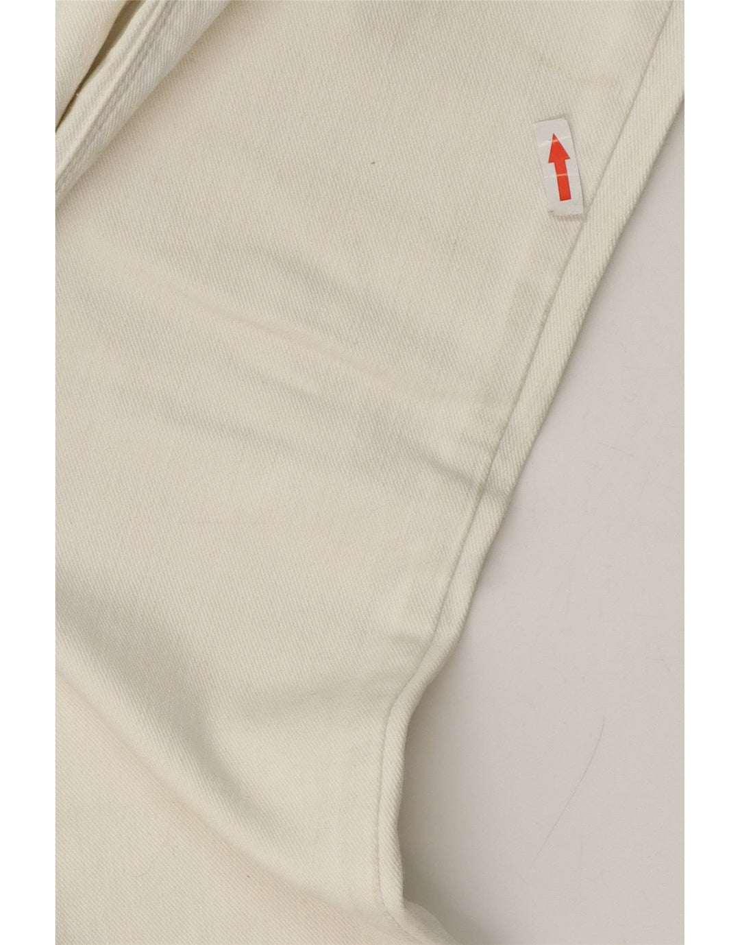 Levi's Mujer 571 Slim Jeans W28 L30 Algodón Blanco