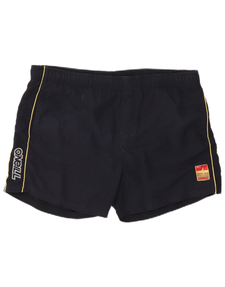 O'Neill Bañador con gráfico para hombre, talla grande, poliéster negro