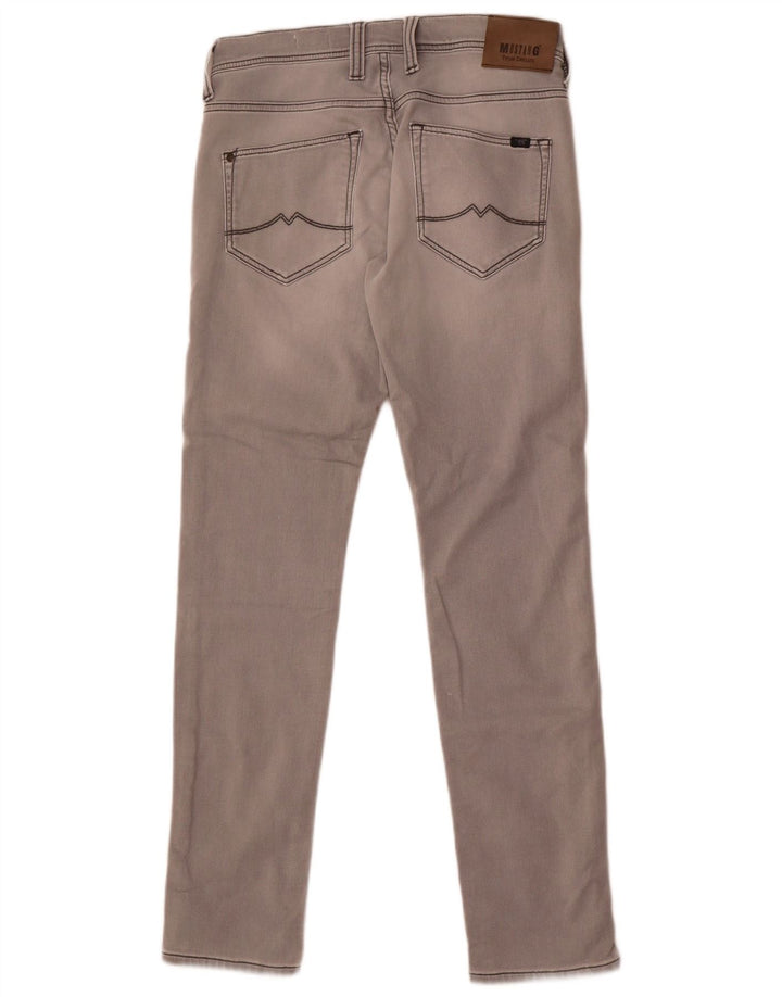Mustang Vaqueros Slim para Hombre W29 L32 Algodón Gris