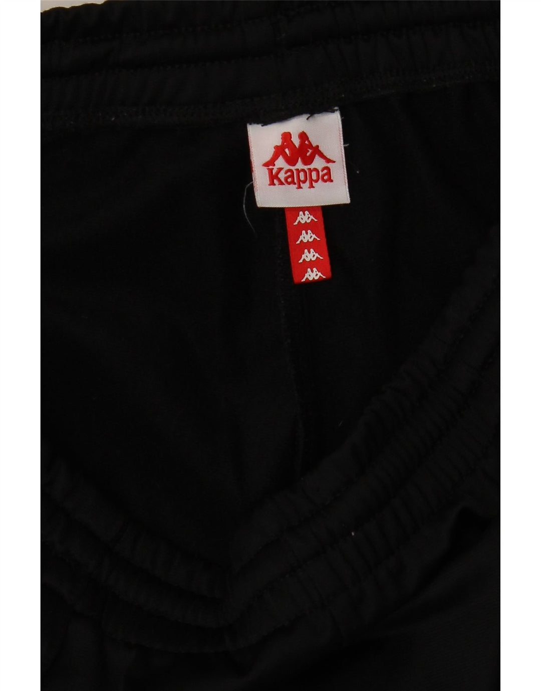KAPPA Hombre Pantalones De Chándal Gráfico Joggers Medium Black