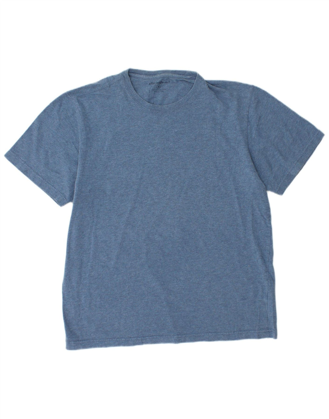 EDDIE BAUER Camiseta Hombre Top Algodón Azul Medio