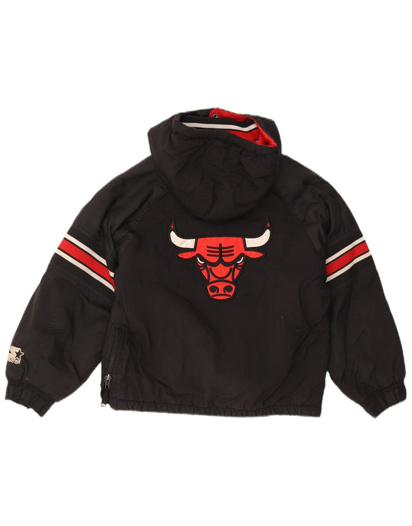 Starter Chaqueta anorak con gráfico Red Bull para niños 9-10 años Bloque de color negro