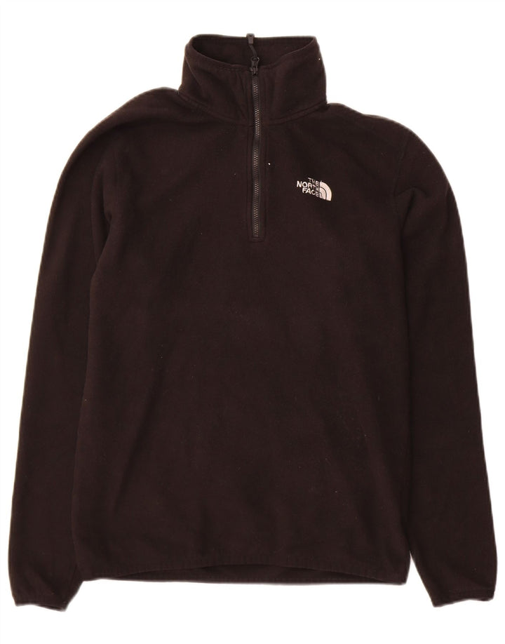 The North Face Jersey De Forro Polar Con Cremallera Para Hombre Pequeño Poliéster Negro