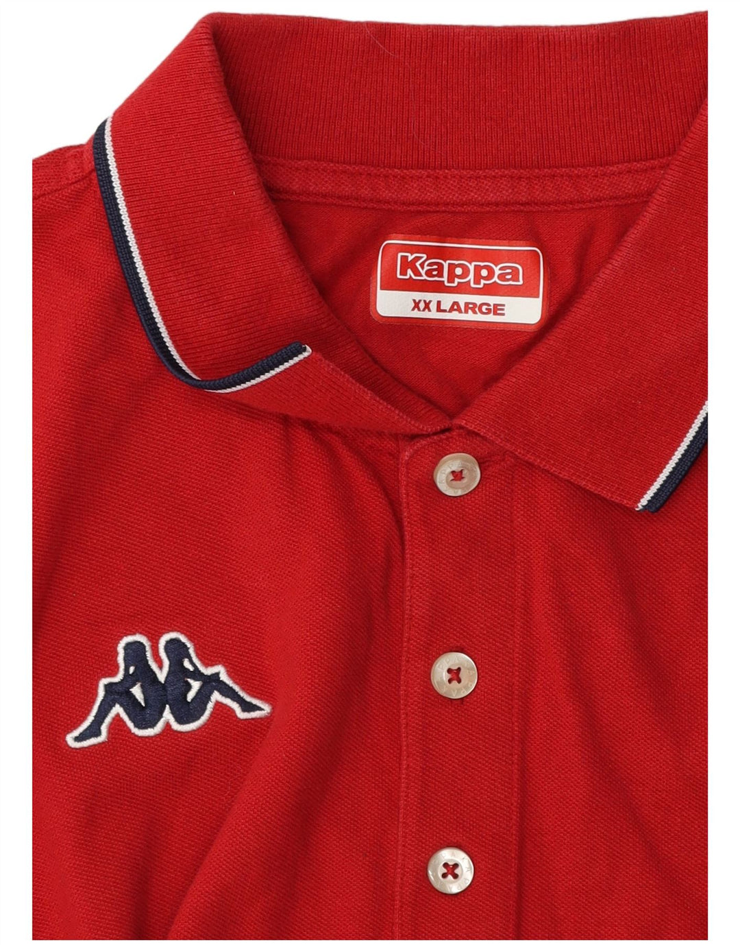 Kappa Polo Hombre 2XL Rojo