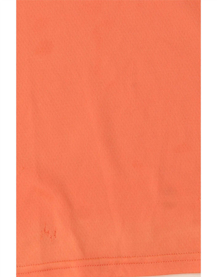 Puma Camiseta para mujer Top UK 12 Medio Naranja Poliéster