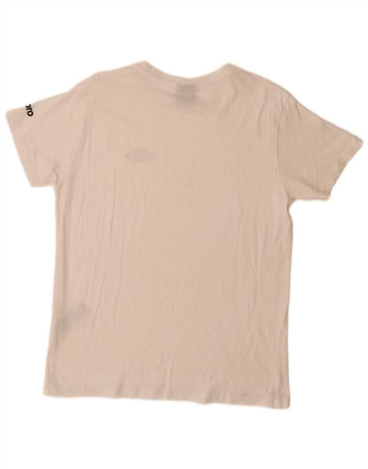 UMBRO Camiseta Hombre Top Grande Algodón Blanco