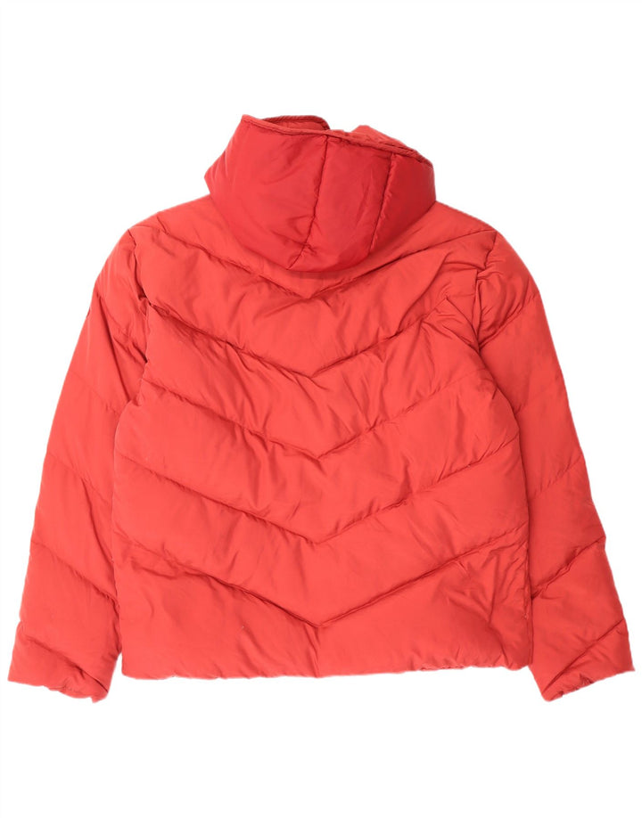 SERGIO TACCHINI Chaqueta acolchada con capucha para hombre ES 42 XL Poliéster rojo