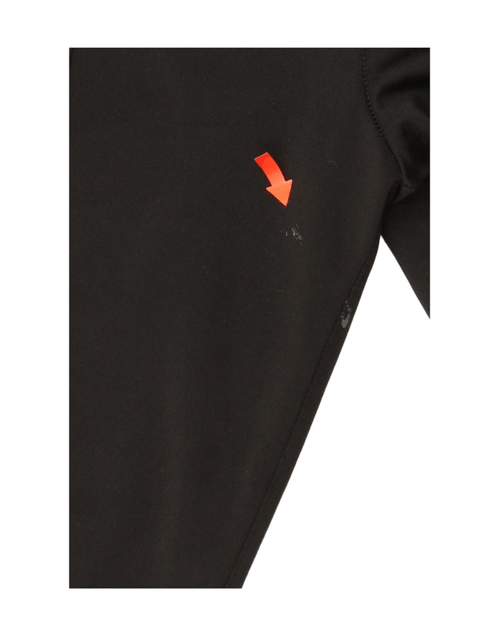 Adidas Pantalones de chándal para mujer UK 44 Grande Poliéster negro