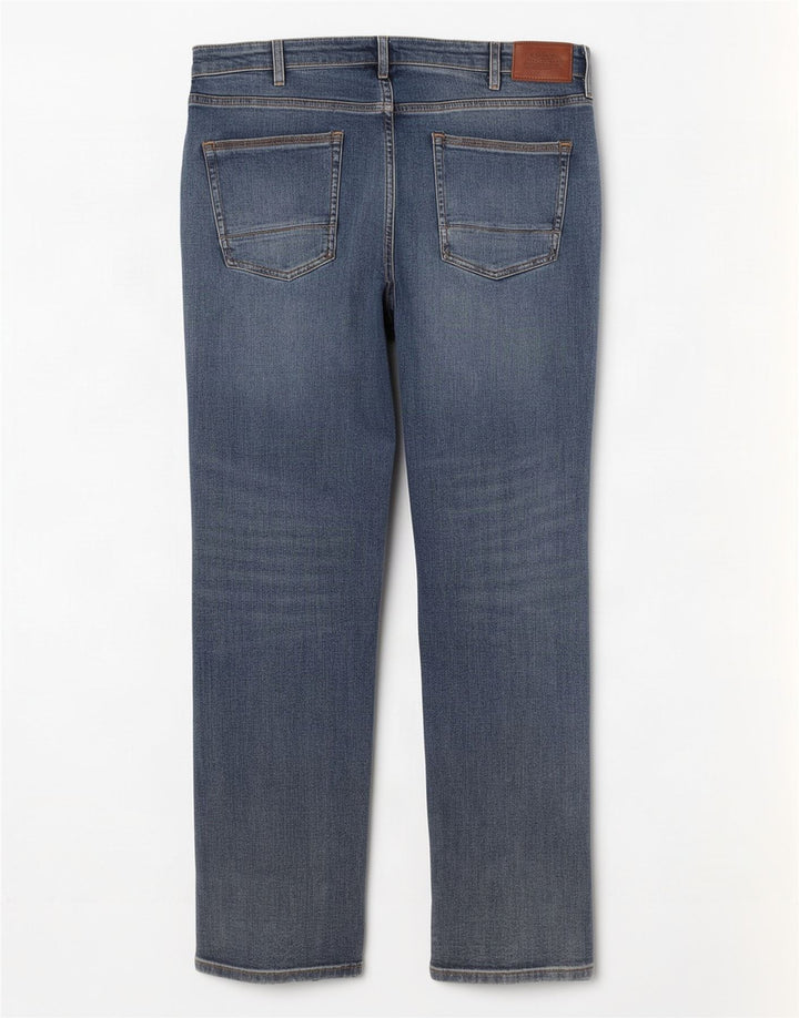 Marks & Spencer Jeans rectos para hombre W36 L29 Algodón azul
