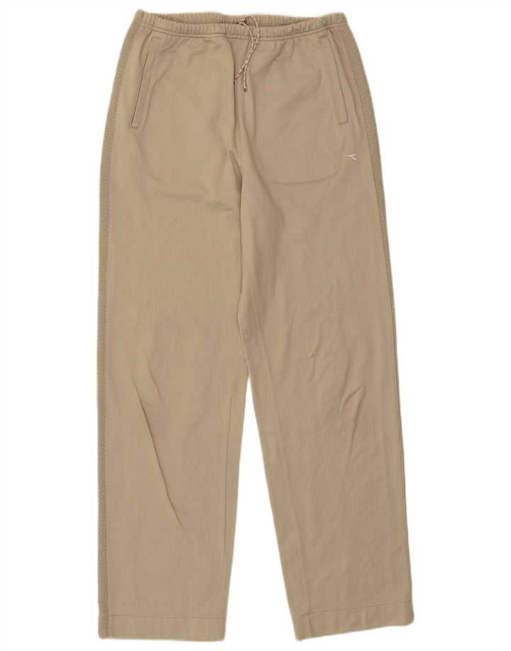 DIADORA Pantalón de Chándal Mujer UK 46 Large Beige Poliéster