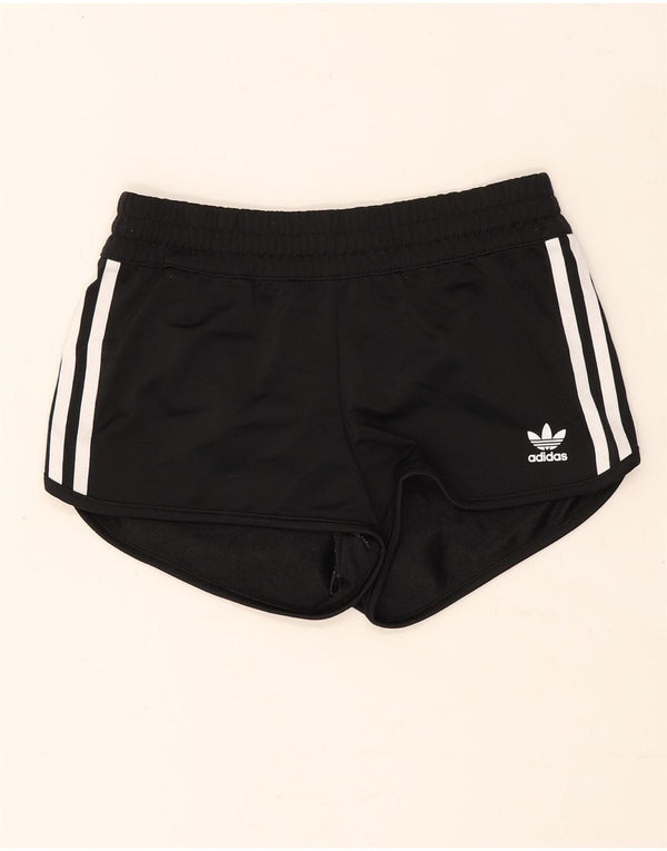 Adidas Pantalones cortos deportivos para mujer UK 6 XS Poliéster negro