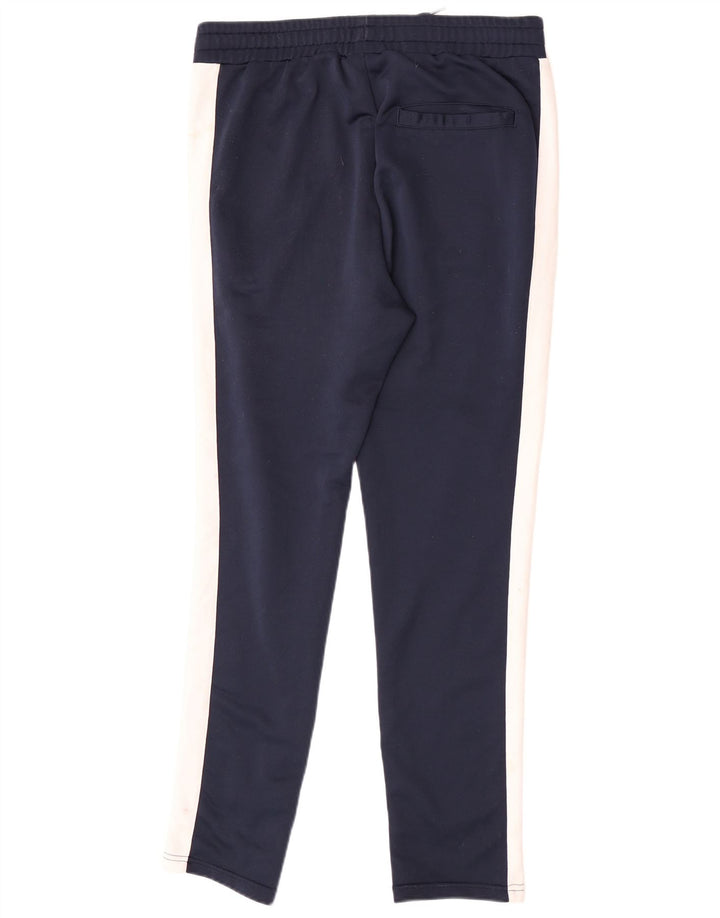 Fila Hombre Pantalones De Chándal Medio Azul Marino Colorblock Poliéster