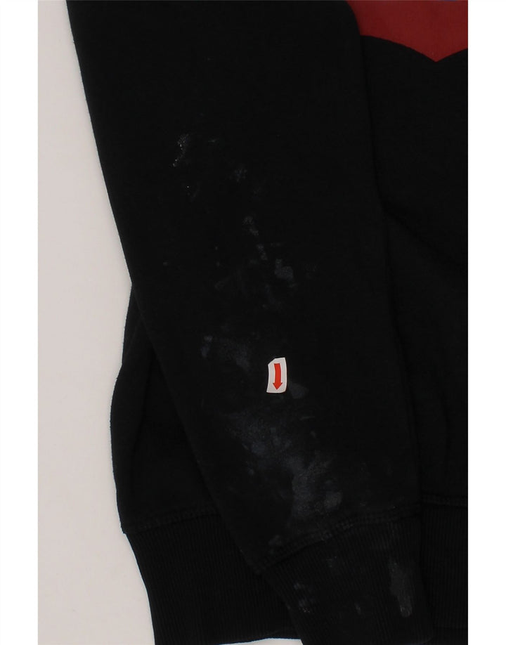 LEVI'S Boys Graphic Sweatshirt Jumper 9-10 Years Black