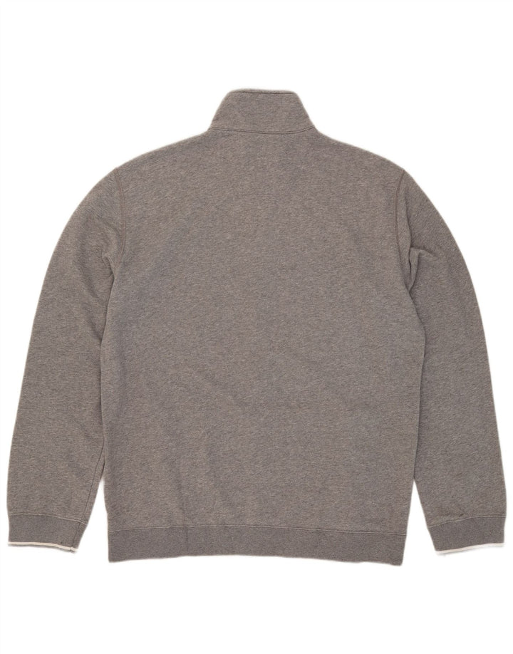 CHAMPION Chaqueta de chándal para hombre XL Algodón moteado gris