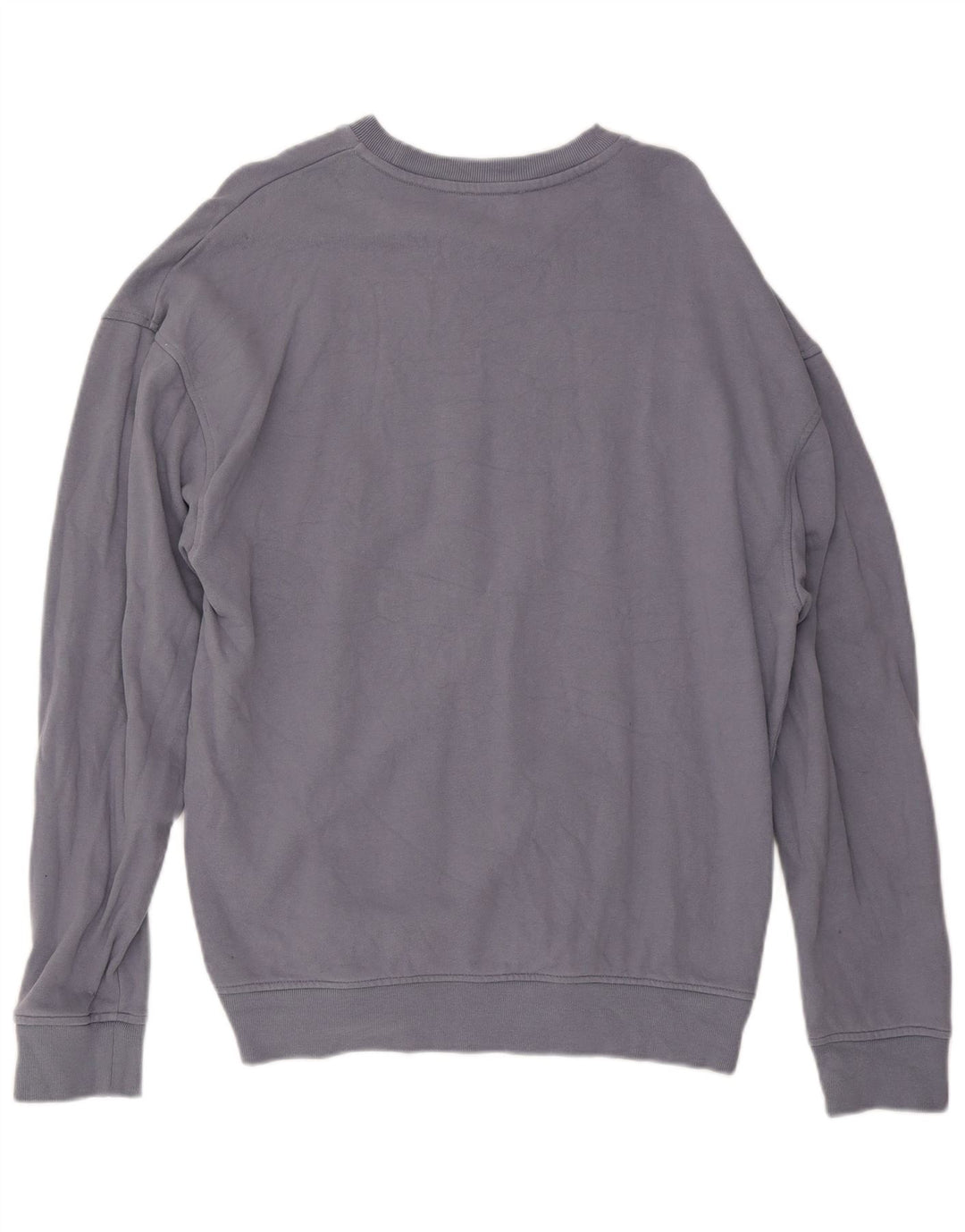 REISS Sudadera tipo jersey para hombre, talla grande, algodón azul