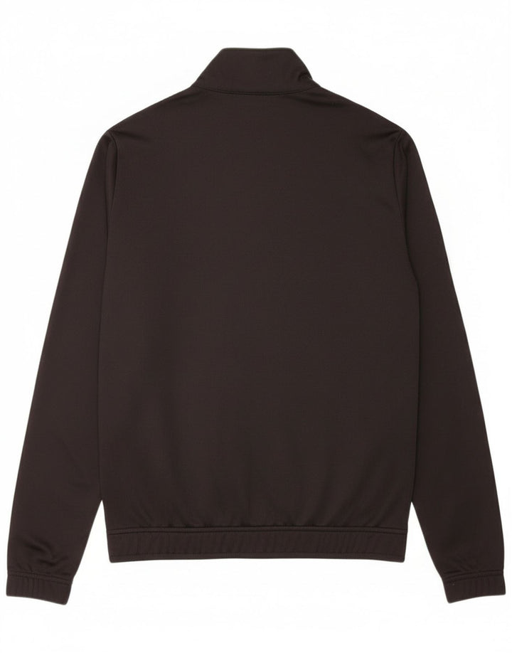 Champion Mens Graphic Chándal Top Chaqueta Pequeña Poliéster Negro